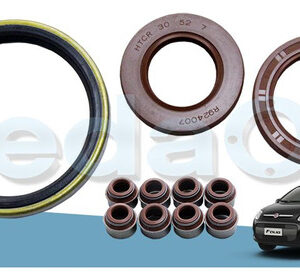 Kit de Retentores Fiat Uno / Elba / Mille / 1300 / 1500 8V 1.0/1.3/1.5 Fiasa 146B