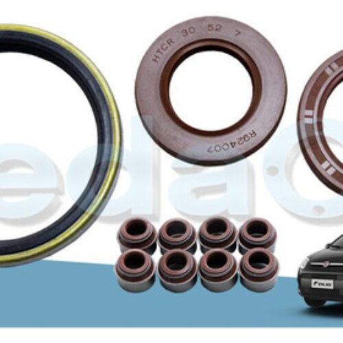 Kit de Retentores Fiat Uno / Elba / Mille / 1300 / 1500 8V 1.0/1.3/1.5 Fiasa 146B
