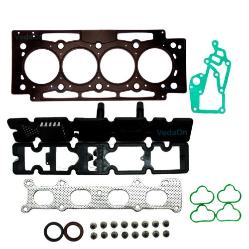 Kit Junta Peugeot 307/407/Citroen C4/Picasso Ew10A(Rfj) 2.0 16V C/Tampa Válvula Nylon Mls Ret