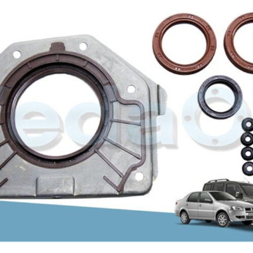 Kit de Retentores Fiat Palio/Brava/Siena/Idea/Doblo 16V 1.0/1.3 Fire / 1.4 T-JET – Com Flange