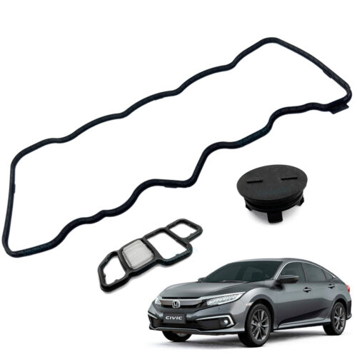 Kit Junta tampa de válvula  + Filtro válvula solenóide + Selo do motor civic 1.8 16V