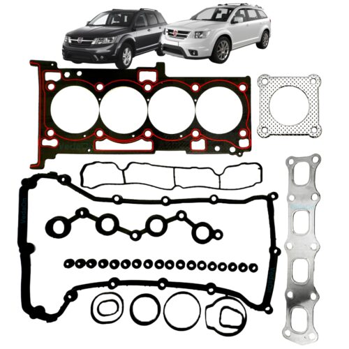 Kit junta superior retificação Fiat Freemont Jeep Compass Limitad Sport Dodge Journey 2.4 16V ED3