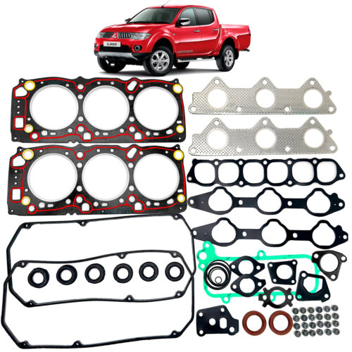 Kit Junta Superior com Retentor Pajero L200 Triton 3.5 V6 24V 6g74