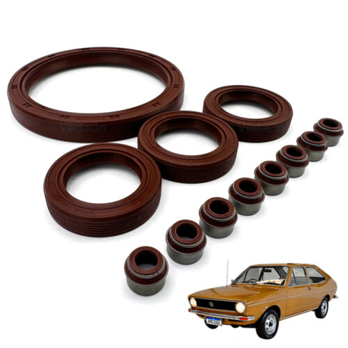 Kit de Retentores VW Gol/Passat/Parati/Voyage / Ford Escort 8V 1.5 Zc/YJ / 1.6 Fs/FT/FR / 1.8/2.0 AP