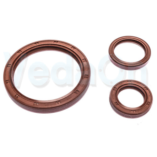Kit Retentores Dianteiro + Traseiro + Comando Honda Civic 1.7 16v – 3 Peças