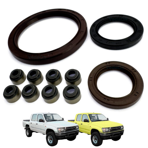 Kit de Retentores Toyota Hilux 8V 2.5/2.8/3.0 2L/3L/5L (Diesel)