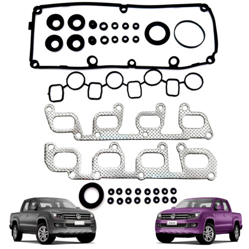 Kit Junta Superior Retificação Retentor Amarok 2.0 16v Tdi