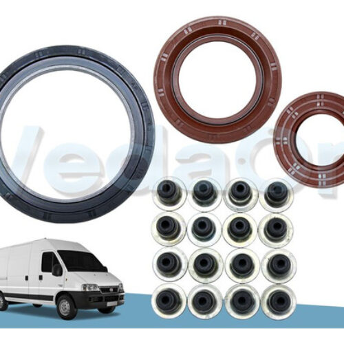 Kit de Retentores 16V Fiat Ducato JTD 2.3 F1AE0481 c/D/N