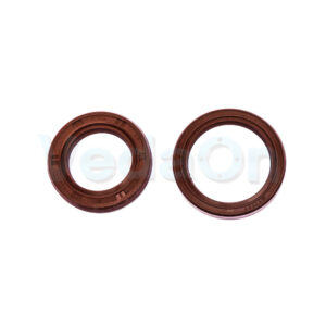 Kit Retentor Dianteiro E Traseiro Virabrequim Honda Civic 1.7 16v - 2 Peças