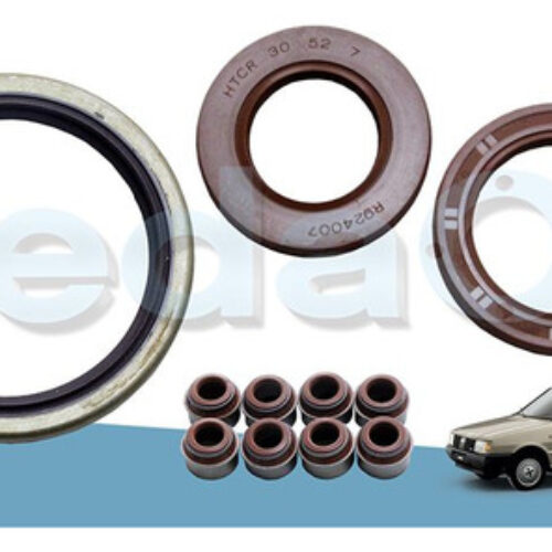 Kit de Retentores Fiat Elba/Prêmio/Uno/Tipo/Tempra 8V 1.5/1.6 Sevel (Argentino)