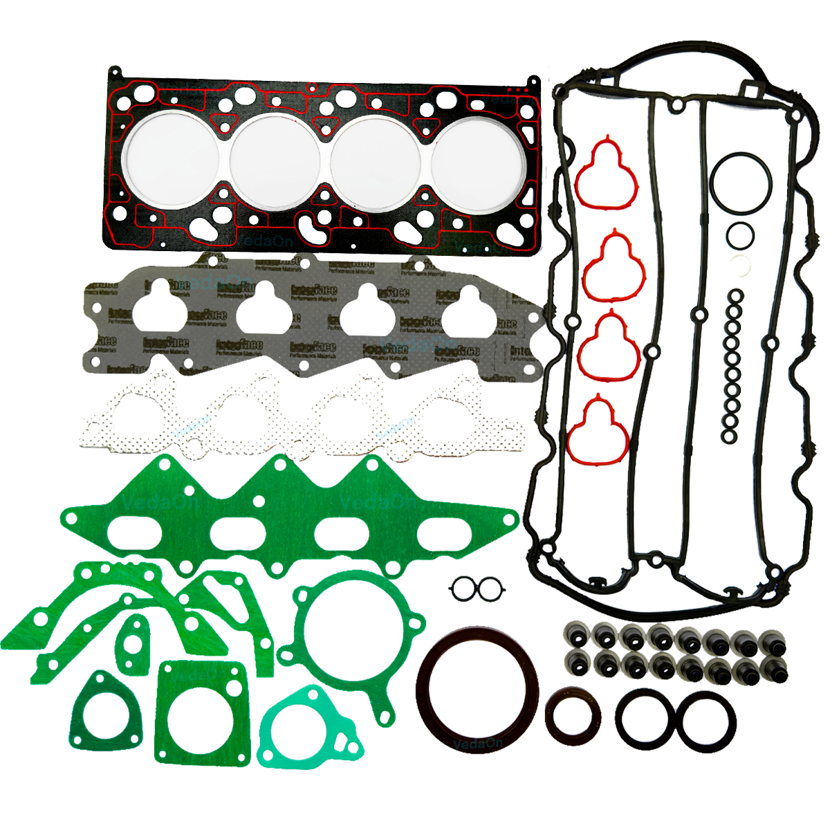 Jogo Junta Completo Com Retentor Ford Escort Mondeo Focus 1.8 16V ZETEC