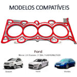 Junta Cabeçote Inox Ecosport/Mondeo/Ranger 2.0/2.3 16V Duratec/Cjba - Imagem 4