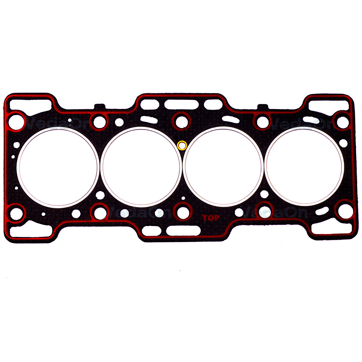 Junta De Cabeçote Sob Med 2mm Hafei Towner Jr 1.0 8v - Imagem 2