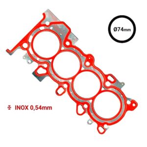 Junta Cabeçote INOX 0,54mm Honda City 09/... WR-V 17/... Fit 1.4 L13A 1.5 L15A L4 16V FLEX ONE