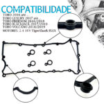 KIT Junta Tampa de Válvula Fiat Toro 2.4 16V At9 Flex - Imagem 2