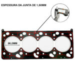 Kit Junta Superior Retificação Com Retentor Focus 1.8 16v - Imagem 2