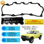 Jogo Junta Cabeçote Toyota Hilux 3.0 8v 5l - Imagem 4