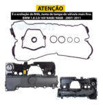 Junta Tampa Válvula BMW 2.0 16V 120i 320i X1 com Diafragma - Imagem 3