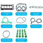 KIT JUNTA SUPERIOR RETIFICAÇÃO com retentor Audi A4 A3 TT 16V 2.0 1.8 12/... - Imagem 2