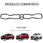 Junta Coletor Admissão Gm Tracker Cruze 1.4 16V Flex Turbo - Imagem 2