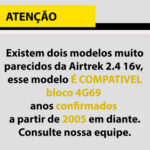 Junta Coletor Escapamento Mitsubishi Airtrek 2.4 16v 4g69 - Imagem 2
