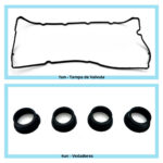 Kit Juntas Tampa de válvulas Fiat 500 Punto Bravo Linea 1.4 L4 16V DOHC MultiAir - Imagem 2