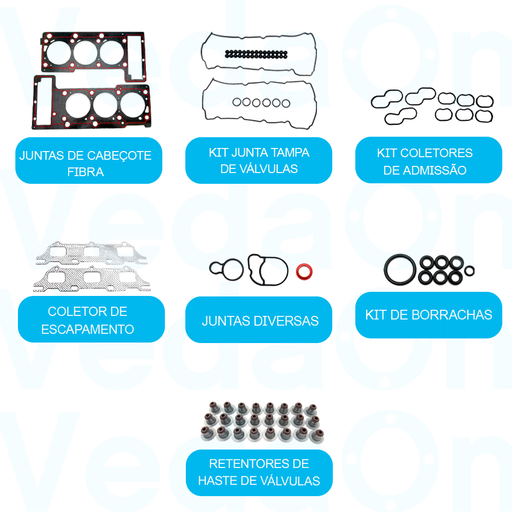 Junta Superior Retentor Journey 2.7 24v V6 2008/2014 - Imagem 2