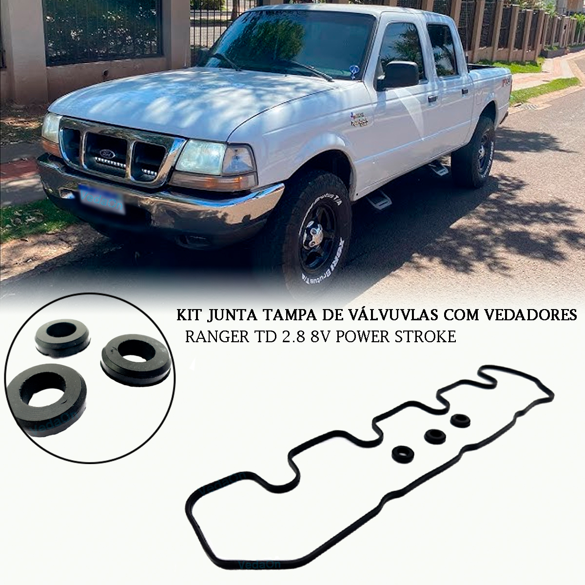Junta Completo S/cab C/ret Ranger 2.8 8v Td Diesel Power - Imagem 4