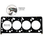 Kit Junta Motor Zetec 2.0 16V Mondeo Escort 97 Com Cabeçote Mls - Imagem 3