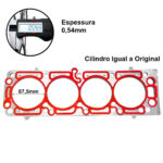Junta De Cabeçote Vectra/ Omega/ Monza/ S10 Motor 2.0/2.2 - 8V Ohc Flexpower Mls - Imagem 2