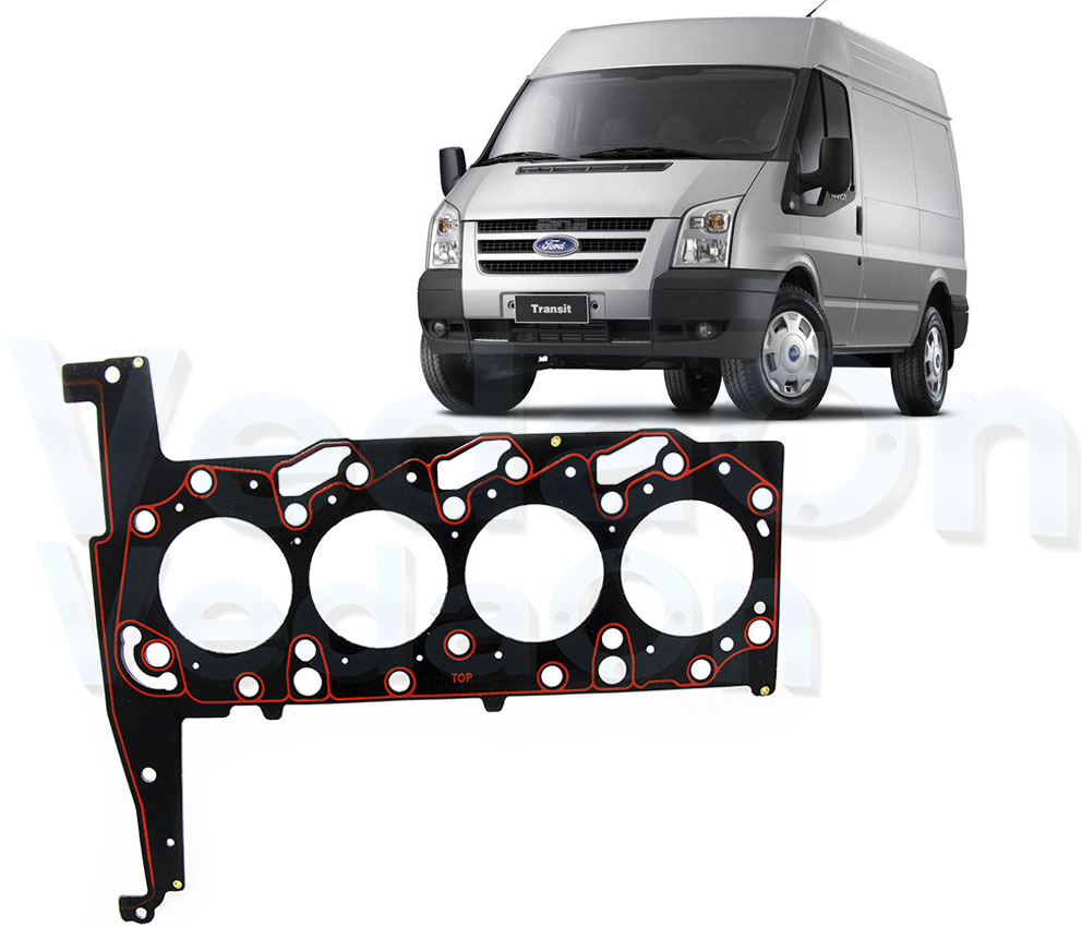 Junta Cabeçote Amianto Ford Transit 2.4 16v 00/... Duratorq - Imagem 3