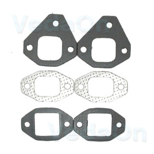 Kit Junta Coletores de Escapamento Peugeot/JAC 504 505 J7 J9 2.3 8v Diesel - 6 Peças