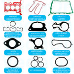 Jogo Junta Completo para Ford Ka 1.0 12v Flex 3 Cilindro - Imagem 2