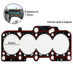 Junta Superior Retentor para Vw Golf Passat Jetta 2.0 16v FSI - Imagem 2