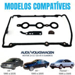 Kit Junta Tampa Valvula para Audi A4 A6 Passat 2.4 2.7 2.8 - Imagem 2