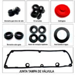 Kit Completo Tampa Válvula+Vedadores+Diafragma Vw Amarok Tdi Mtr 2.0 16V Cdba/Cdca (17Pcs) - Imagem 2