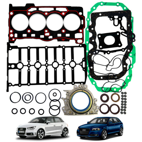 Jogo Junta Motor Com Retentor Vw Golf Jetta 1.4 16v Tsi 12/…