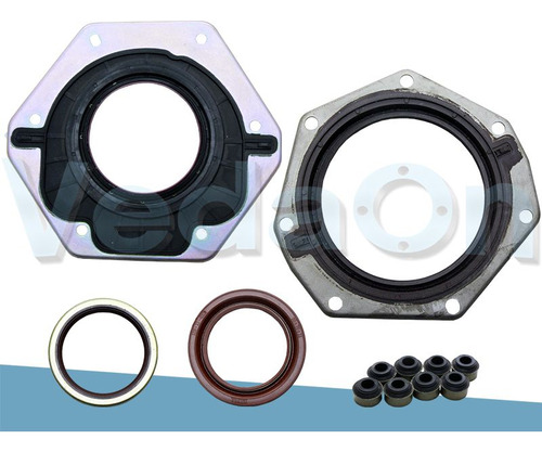 Kit de Retentores Com Flange 8V Fiat Ducato/Iveco Daily/Renault Master TD 2.5 / 2.8 8140