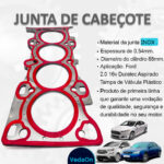 Junta Cabeçote Inox Ecosport/Mondeo/Ranger 2.0/2.3 16V Duratec/Cjba - Imagem 5
