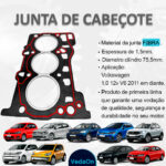 Junta De Cabeçote Vw Up Fox Blue Emotion 1.0 12v - Imagem 6