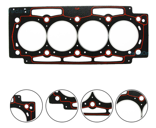 Kit Junta Superior com Retentor C4 Pallas C5 Picasso 2.0 16v Ew10a - Imagem 3