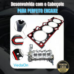 Junta De Cabeçote Fibra Kia Soul Sportage 2.0 16v G4gc 05/... - Imagem 7