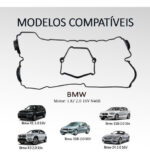 Junta Superior com Retentor Bmw 118i 120i 320i X1 2.0 16v N46 Pós 07 - Imagem 4