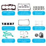 Jogo Junta Completo Amianto Vw Golf Passat 1.8 20v Turbo - Imagem 2