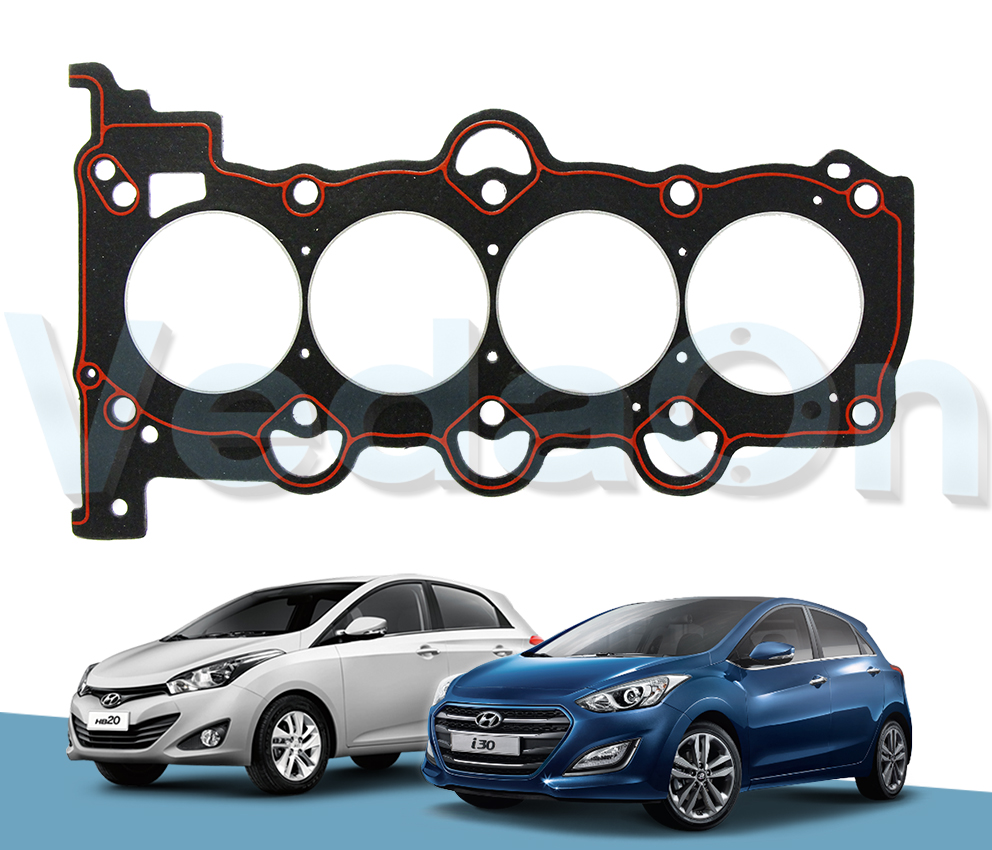 Junta Cabeçote Sob Medida 2,4mm Kia Soul Cerato 1.6 16v G4fc