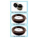 KIT JTAS PAK C/RETENTOR HYUNDAI SANTA FE/ GLS 05/... MTR G6EA DOHC 2.7 V6 24V - Imagem 10