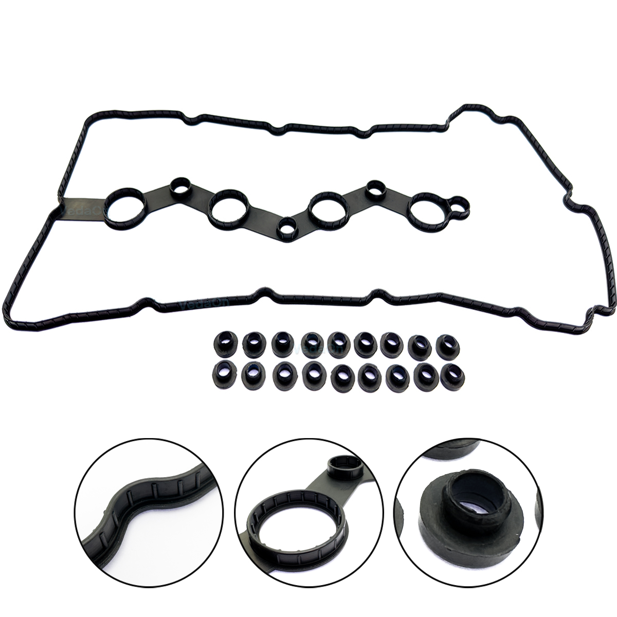 Kit Junta Tampa Válvula Outlander 2.4 4x4 16V Gasolina - Imagem 2