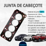Junta De Cabeçote Citroen C3 Picasso 1.5 8v 2012/... - Imagem 6