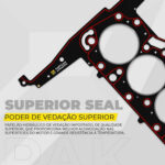 JUNTA DE CABEÇOTE Audi A4 A3 TT 16V 2.0 1.8 12/... - Imagem 10