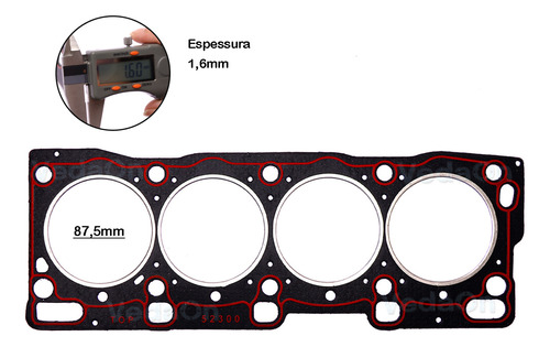 Kit Juntas Pakgm Tracker/Kia Sportage/Suzuki Grand Vitara 2.0 8V Rf Turbo Diesel - Imagem 2